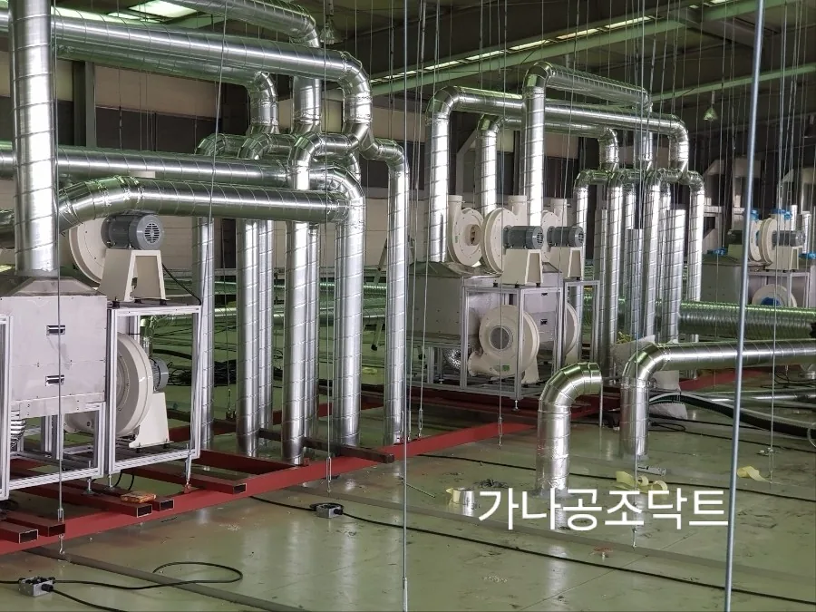 대형 스파이럴 닥트